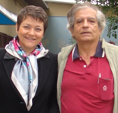Marisa Ratcov e Luiz Carlos Ribeiro, de Um Show de Sabores (autora e diretor)